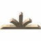 Ekena Millwork Richland Rough Sawn Timber Gable Bracket, Douglas Fir, 48"W x 24"H x 4"D x 4"F, 12/12 Pitch GBW048X24X0404RIC00RDF - alternate 4